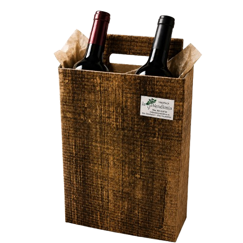 Caja sorpresa de vino 2 botellas — Vinoteca La Vendimia