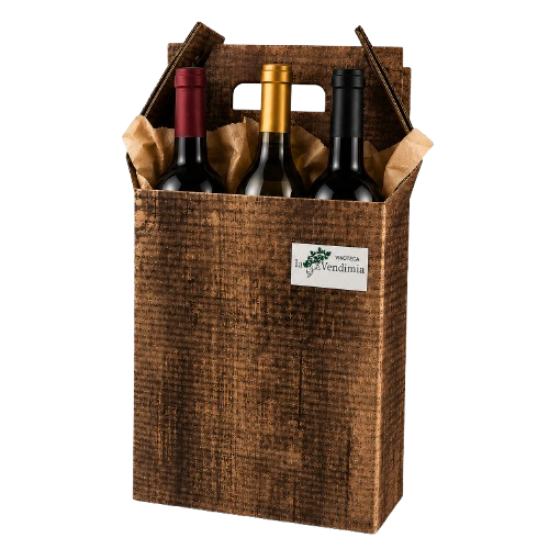 Caja sorpresa de vino 3 botellas — Vinoteca La Vendimia